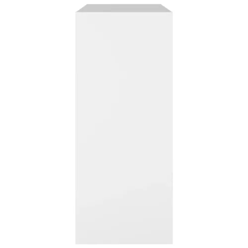  fehér térelválasztó könyvszekrény 80 x 30 x 72 cm