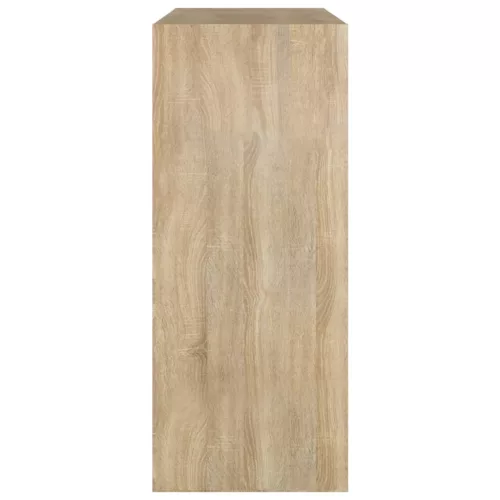  sonoma tölgy térelválasztó könyvszekrény 80 x 30 x 72 cm