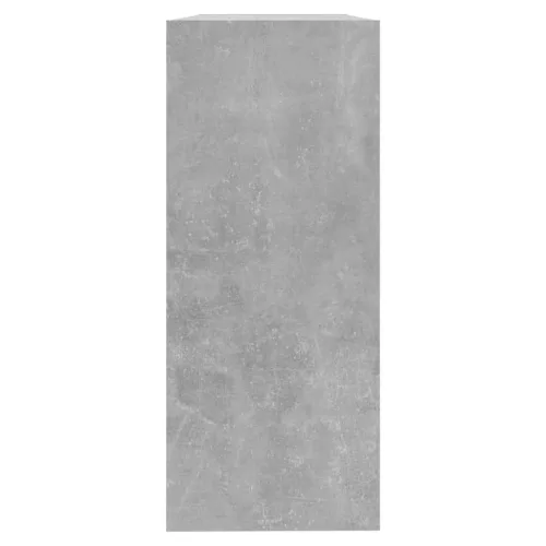  betonszürke térelválasztó könyvszekrény 100 x 30 x 72 cm