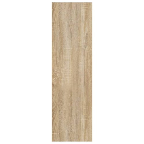  sonoma-tölgyszínű térelválasztó könyvszekrény 100 x 30 x 103 cm