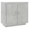  betonszürke szerelt fa tálalóasztal 80 x 40 x 75 cm