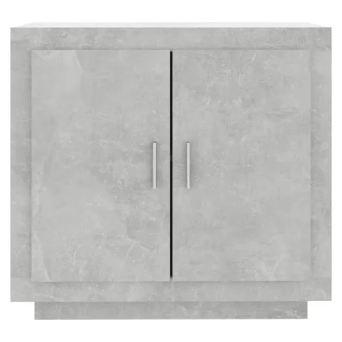  betonszürke szerelt fa tálalóasztal 80 x 40 x 75 cm