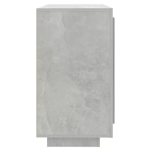  betonszürke szerelt fa tálalóasztal 80 x 40 x 75 cm