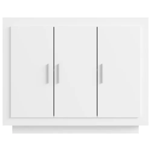  fehér szerelt fa tálalóasztal 92 x 35 x 75 cm