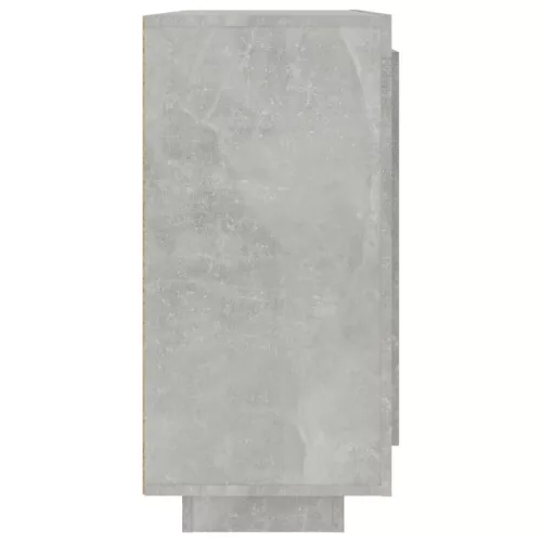  betonszürke szerelt fa tálalóasztal 92 x 35 x 75 cm