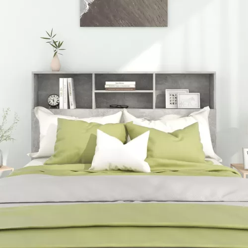  betonszürke áthidaló szekrény 140 x 19 x 103,5 cm