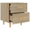  sonoma-tölgy színű éjjeliszekrény 40 x 35 x 47,5 cm