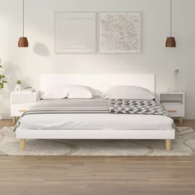  2 db fehér éjjeliszekrény 40 x 35 x 47 cm