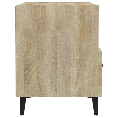  sonoma tölgy színű szerelt fa éjjeliszekrény