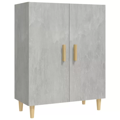  betonszürke szerelt fa tálalószekrény 70 x 34 x 90 cm