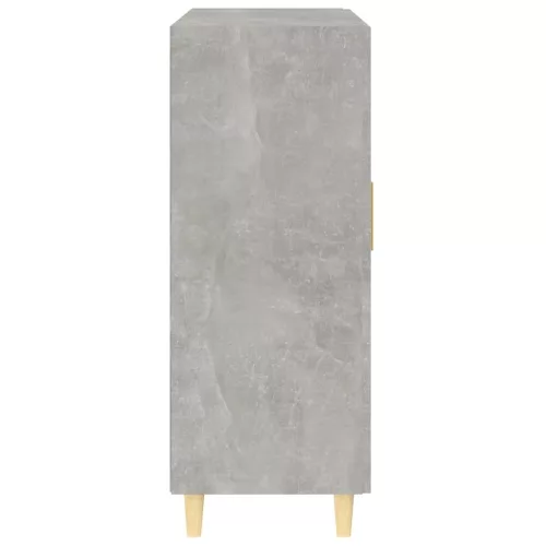  betonszürke szerelt fa tálalószekrény 69,5 x 34 x 90 cm