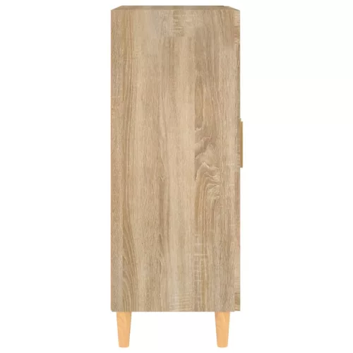  sonoma tölgy színű szerelt fa tálalószekrény 69,5 x 34 x 90 cm