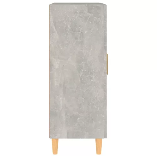  betonszürke szerelt fa tálalószekrény 69,5 x 34 x 90 cm