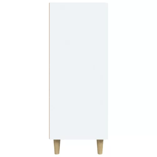  fehér szerelt fa tálalószekrény 69,5 x 34 x 90 cm