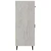  betonszürke szerelt fa tálalószekrény 69,5 x 34 x 90 cm