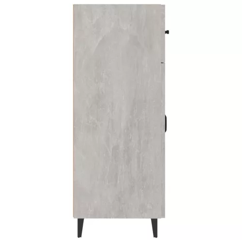  betonszürke szerelt fa tálalószekrény 69,5 x 34 x 90 cm