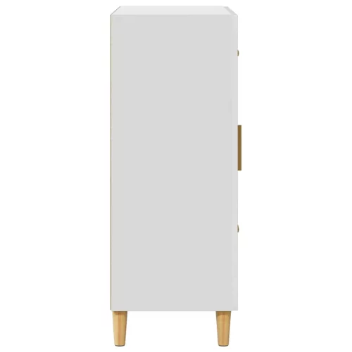  fehér szerelt fa tálalószekrény 69,5 x 34 x 90 cm