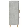  betonszürke szerelt fa tálalószekrény 69,5 x 34 x 90 cm