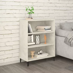    betonszürke szerelt fa tálalószekrény 69,5 x 32,5 x 90 cm
