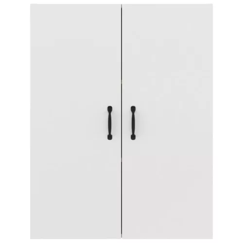  fehér szerelt fa függőszekrény 69,5 x 34 x 90 cm