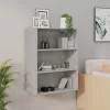  betonszürke függő faliszekrény 69,5 x 32,5 x 90 cm