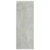 betonszürke függő faliszekrény 69,5 x 32,5 x 90 cm