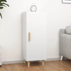  fehér szerelt fa tálalóasztal 34,5 x 34 x 90 cm