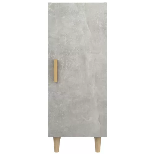  betonszürke szerelt fa tálalószekrény 34,5 x 34 x 90 cm