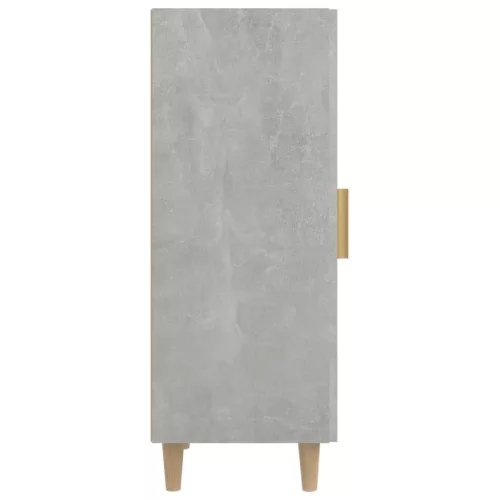  betonszürke szerelt fa tálalószekrény 34,5 x 34 x 90 cm