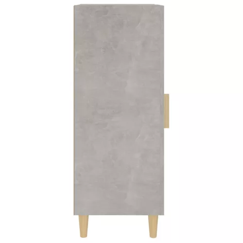  betonszürke szerelt fa tálalószekrény 34,5 x 34 x 90 cm