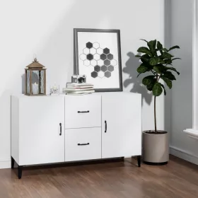  fehér mszerelt faűfa tálalóasztal 100 x 36 x 60 cm