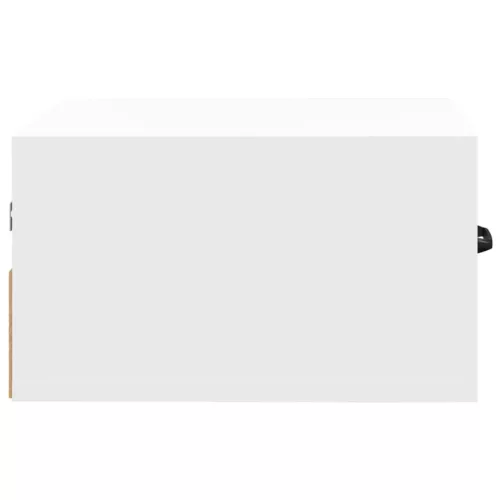  fehér falra szerelhető éjjeliszekrény 35x35x20 cm  