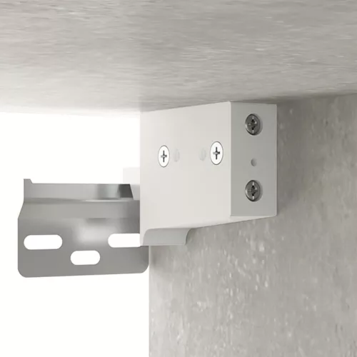  betonszürke falra szerelhető éjjeliszekrény 35x35x20 cm