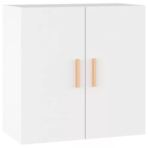  fehér szerelt fa faliszekrény 60 x 30 x 60 cm