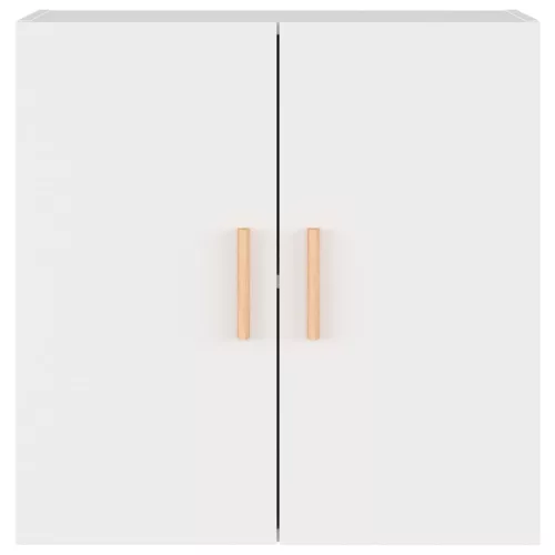  fehér szerelt fa faliszekrény 60 x 30 x 60 cm