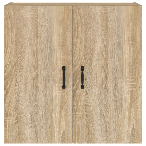  sonoma tölgy színű szerelt fa faliszekrény 60 x 31 x 60 cm