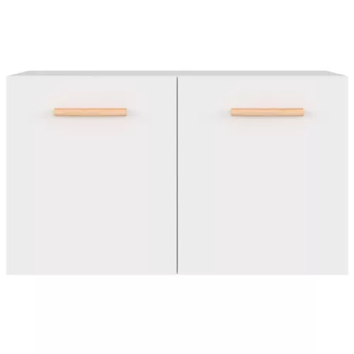  fehér szerelt fa faliszekrény 60 x 36,5 x 35 cm