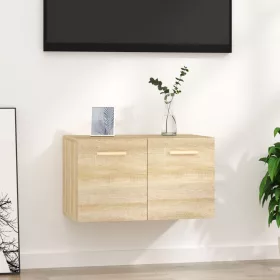    sonoma tölgy színű szerelt fa faliszekrény 60 x 36,5 x 35 cm