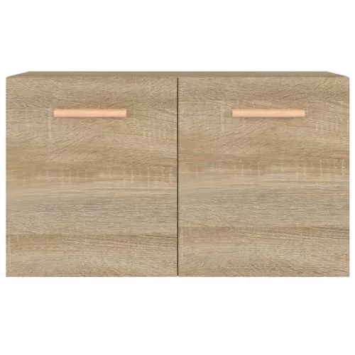  sonoma tölgy színű szerelt fa faliszekrény 60 x 36,5 x 35 cm