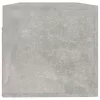  betonszürke szerelt fa faliszekrény 100 x 36,5 x 35 cm