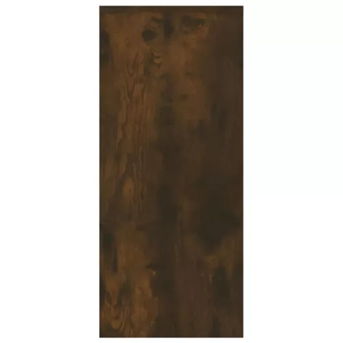  füstös tölgy színű szerelt fa tálalószekrény 102 x 33 x 75 cm