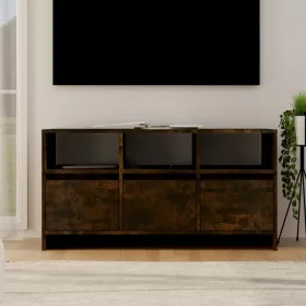    füstös tölgy színű szerelt fa TV-szekrény 102x37,5x52,5 cm