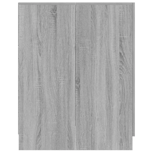  szürke-sonoma színű mosógépszekrény 71 x 71,5 x 91,5 cm