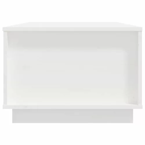  fehér tömör fenyőfa dohányzóasztal 100x50x35 cm