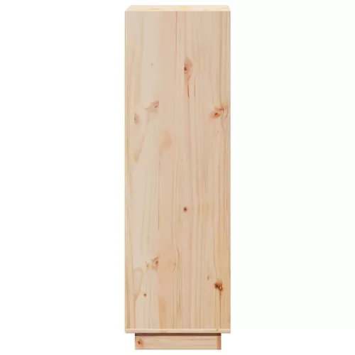  tömör fenyőfa magasszekrény 37 x 34 x 110 cm