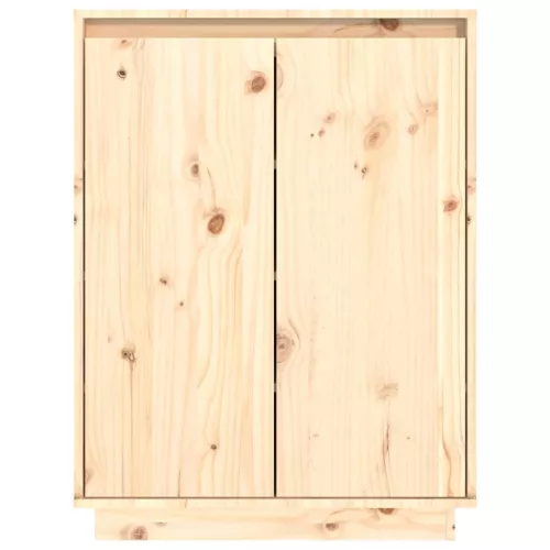  tömör fenyőfa cipőszekrény 60 x 35 x 80 cm