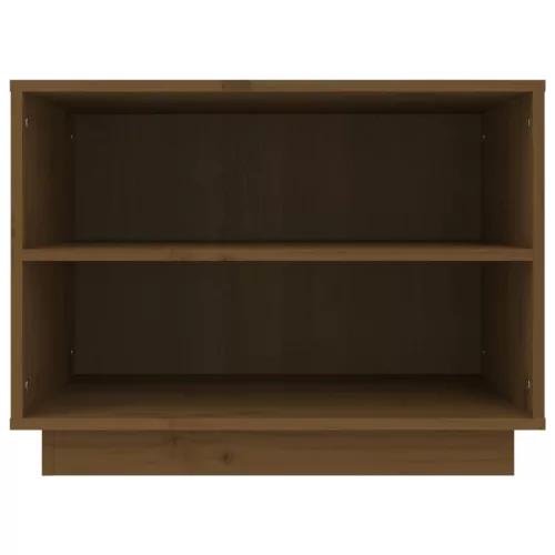  mézbarna tömör fenyőfa cipősszekrény 60 x 34 x 45 cm