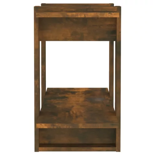  füstös tölgy színű könyvszekrény/térelválasztó 80 x 30 x 51 cm