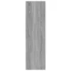  szürke sonoma színű fa könyvszekrény/térelválasztó 40x30x103 cm