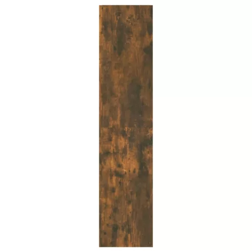  füstös tölgy színű térelválasztó könyvszekrény 40x30x135 cm